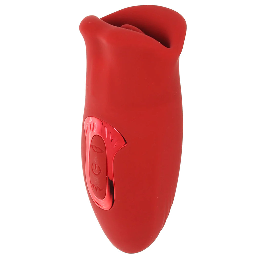 Clit-Tastic Tongue Licking Lover Vibe Vibrators > Clitoral Stimulators - Tophatter Daily Deals